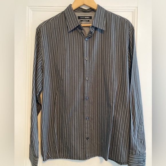 John Henry Other - John Henry | Men’s striped button-down shirt